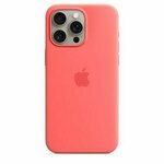 APPLE iPhone 15 Pro Max Silicone Case w MagSafe - Guava (mt1v3zm/a)
