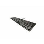 Cherry KC-6000 tastatura, USB, bela/crna