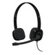 Logitech H151 slušalice, 3.5 mm/bežične, crna, 122dB/mW/42dB/mW/44dB/mW, mikrofon