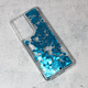 Torbica Liquid Heart za Samsung G998B Galaxy S21 Ultra plava