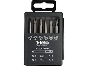 Felo Set bitova Industrial Bit-box Profi 73 mm PH/PZ 6 kom 03291716