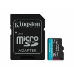 kingston memorijska kartica u3 v30 microsdxc 1tb canvas go plus 170r a2 + adapter sdcg3/1tb