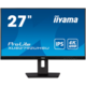 Monitor IIYAMA 27" ETE IPS-panel, 3840x2160 UHD, 4ms, 15cm height adj. stand, 300cd/m², DVI, HDMI, DisplayPort, Speakers, USB-HUB 2x 3.0
