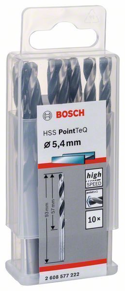 Bosch HSS spiralna burgija PointTeQ 5