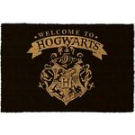 Pyramid International Harry Potter - Welcome To Hogwarts, crni otirač (37x55cm)