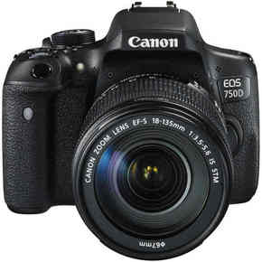 Canon EOS 750D SLR beli digitalni fotoaparat