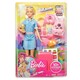 Barbie Travel lutka set