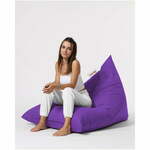 Atelier del Sofa Lazy bag Pyramid Big Bed Pouf Purple