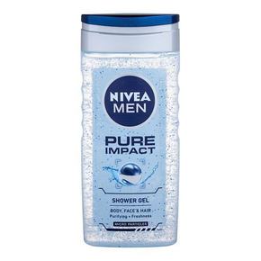 NIVEA pure impact gel za tuširanje za muškarce 250 ml