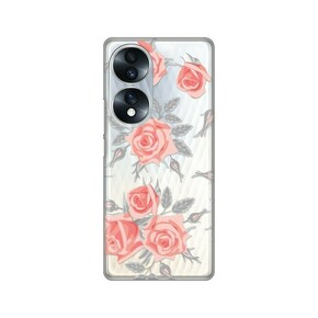 Maskica Silikonska Print za Huawei Honor 70 Elegant Roses