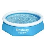 Bestway dečiji bazen sa prstenom na naduvavanje Fast set – 244x61cm 57450