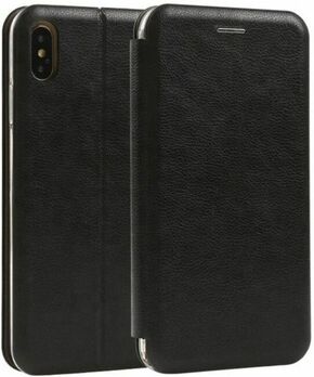 MCLF11-iPhone 13 Mini * Futrola Leather FLIP Black (299)