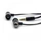SBox EP-044 slušalice, 3.5 mm, crna/srebrna, mikrofon