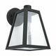 Eglo Mirandola spoljna zidna lampa/1, e27, 60w, ip44, aluminij/staklo/crna