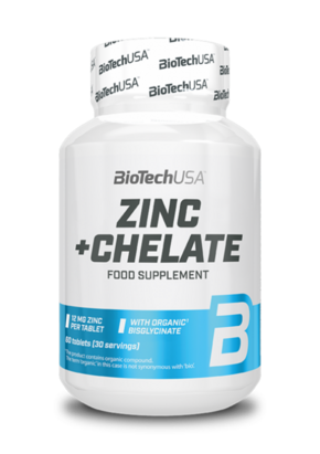 BioTech USA Zinc + Chelate 60 tbl