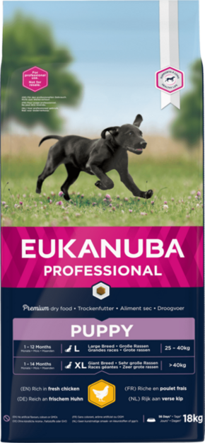 Eukanuba Dog Puppy Large Breed Chicken 18 kg