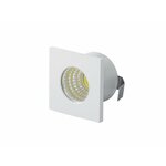 PROSTO Ugradna LED lampa 3W dnevna svetlost LUG-304-3/W