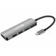 Adapter Sandberg USB C - HDMI/USB 3.0/2xUSB 2.0/USB C PD 136-32
