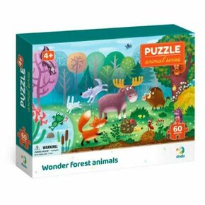 DODO Puzzle Čudesne Šumske Životinje