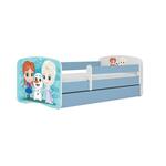 Babydreams krevet sa podnicom i dušekom 90x164x61 cm plavi/print Frozen