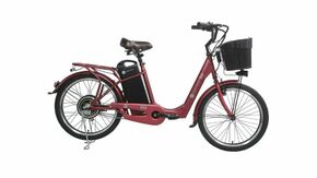 Električni bicikl 22" DAKOTA 250W 36V/12Ah crvena