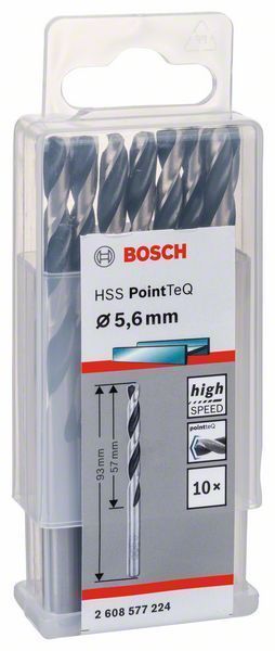 Bosch HSS spiralna burgija PointTeQ 5