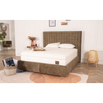 Torino krevet sa spremnikom 186x220x144 cm zeleni
