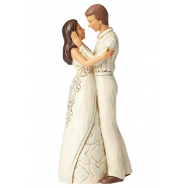 Couple Embracing Figurine