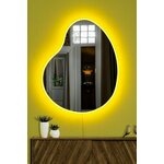 HANAH HOME Ogledalo sa LED osvetljenjem Glenia Yellow