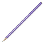 Grafitna olovka Faber Castel GRIP HB Sparkle118204 pearl purple