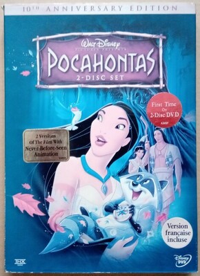 Disney Pocahontas Pokahontas 2 DVD Anniversary