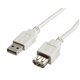 Secomp USB2.0 A-A M/F beige 3.0m produžni kabl