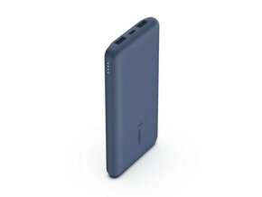 BELKIN BOOST CHARGE (10000 mAH) Power Bank with USB-C 15W - Dual USB-A - 15cm USB-A to C Cable - Blue