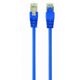 PP22-2M/B Gembird Mrezni kabl FTP Cat5e Patch cord, 2m blue