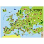 Puzzle Mapa Evrope 120kom - 600004