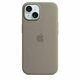 APPLE iPhone 15 Silicone Case w MagSafe - Clay (mt0q3zm/a)