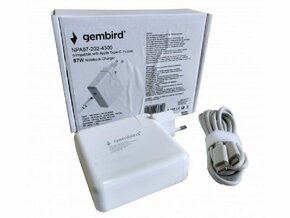 GEMBIRD NPA87-202-4300 (TJ-354B Apple Type-C/USB-C) punjač za MacBook 87W-20