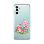 Torbica Silikonska Print Skin za Samsung A136 Galaxy A13 5G Flamingo