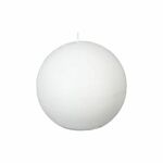 Atmosphera okrugla sveća d10cm vosak bela