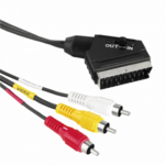 Hama adapter kabl Scart na 3xRCA (činč) m/m 1.5m - 43178,