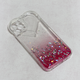 Torbica Heart Glitter za iPhone 12 Pro 6.1 pink