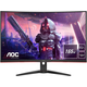 AOC CQ32G2SE monitor, MVA/VA, 31.5"/32", 16:9, 2560x1440, 165Hz, HDMI, DVI, Display port, VGA (D-Sub), USB