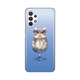 Torbica Silikonska Print za Samsung A325F Galaxy A32 4G Funny Cat