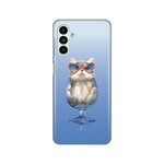Maskica Silikonska Print za Samsung A136 Galaxy A13 5G Funny Cat