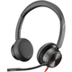 Plantronics Blackwire 8225 slušalice, USB/bluetooth, crna, 35dB/mW/84dB/mW, mikrofon