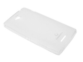 Futrola silikon DURABLE za Sony Xperia C C2305 bela