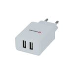 Swissten Punjač 2 x USB 2.1A + MICRO WH