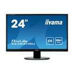 Iiyama ProLite X2483HSU-B5 monitor, VA, 23.8"/24", 16:9, 1920x1080, 75Hz, HDMI, Display port, USB