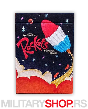 Špil karata za igranje Rockets Deck