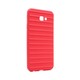 Maskica Ribbed za Samsung J415FN Galaxy J4 Plus crvena